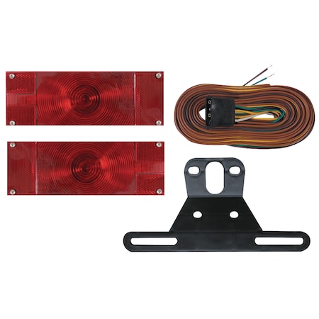 Seachoice Waterproof Universal Mount Combination Tail Light Kit 51951